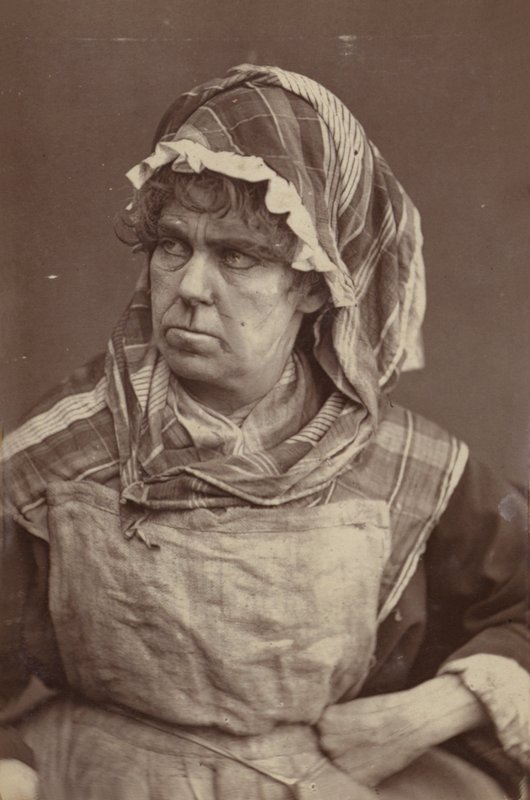 Mrs. Huntley door English Photographer