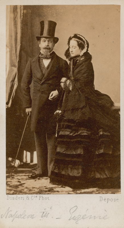 Napoleon III door English Photographer