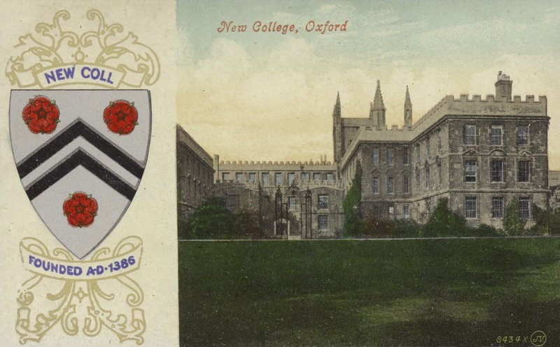 New College, Oxford door English Photographer