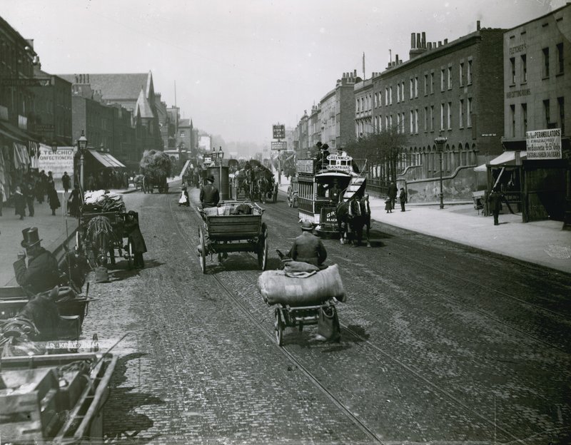 Old Kent Road, Londen door English Photographer