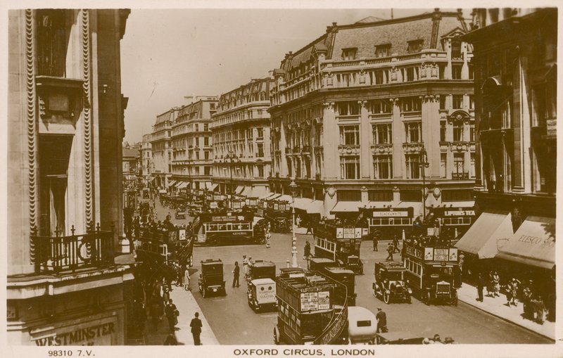 Oxford Circus, Londen door English Photographer