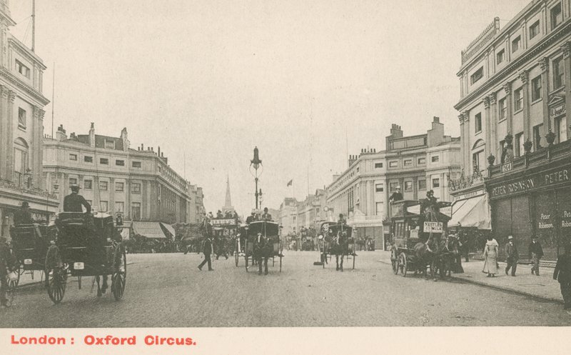 Oxford Circus, Londen door English Photographer
