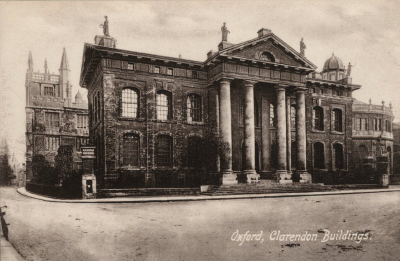 Oxford, Clarendon Gebouwen door English Photographer