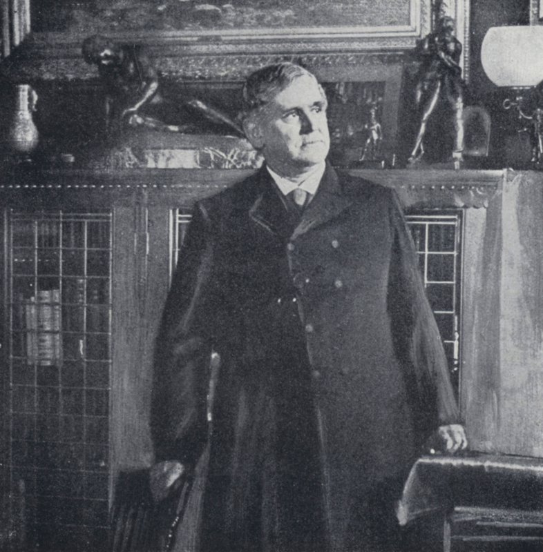 Phillips Brooks in zijn studeerkamer door English Photographer