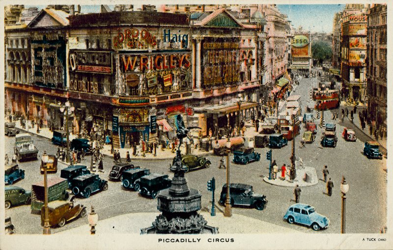 Piccadilly Circus, Londen door English Photographer