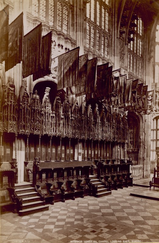 Ansichtkaart van Westminster Abbey door English Photographer