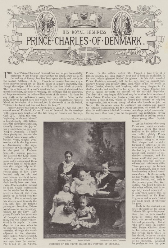 Prins Charles van Denemarken door English Photographer