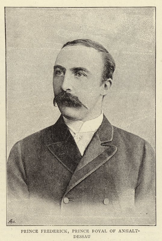 Prins Frederick, Kroonprins van Anhalt-Dessau door English Photographer