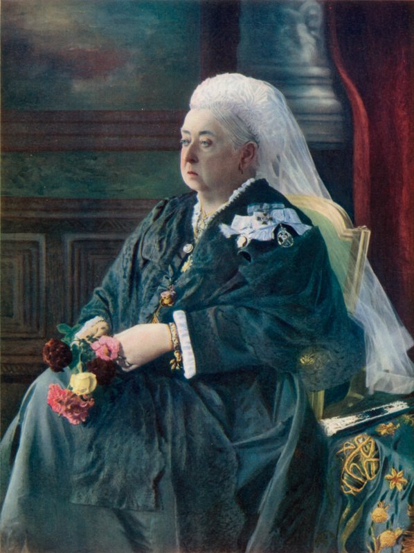 Koningin Victoria door English Photographer