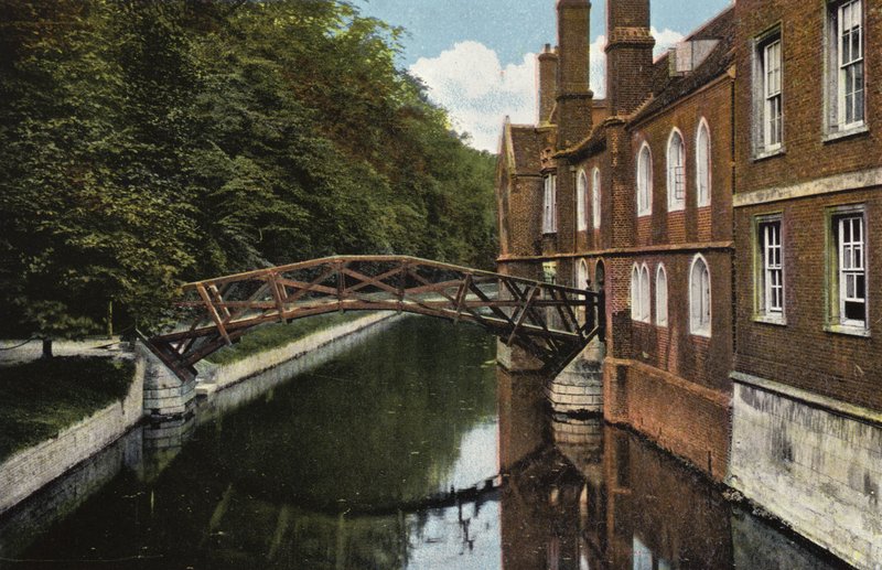 Queens College, de Brug door English Photographer