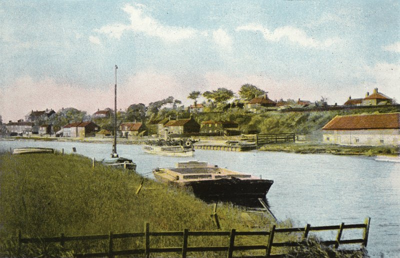 Reedham, vanaf de spoorbrug door English Photographer