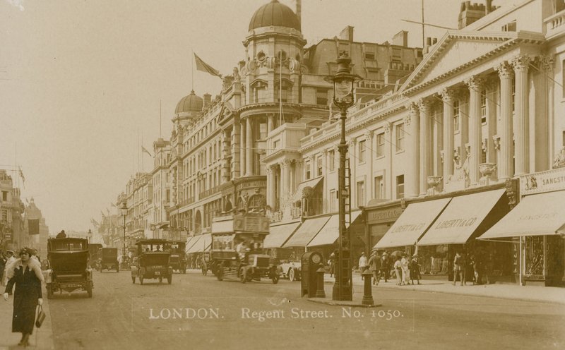Regent Street, Londen door English Photographer