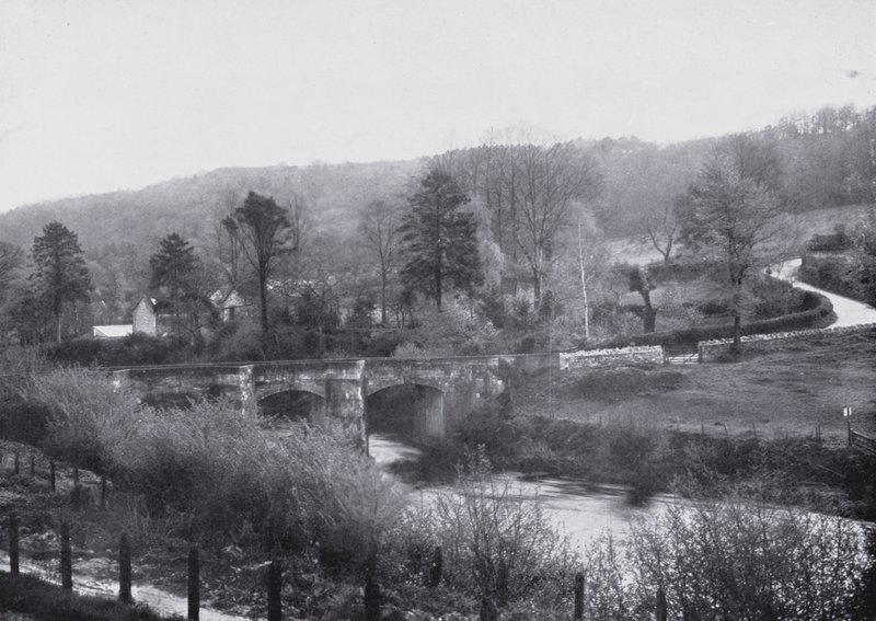 River Avon, Limpley Stoke door English Photographer