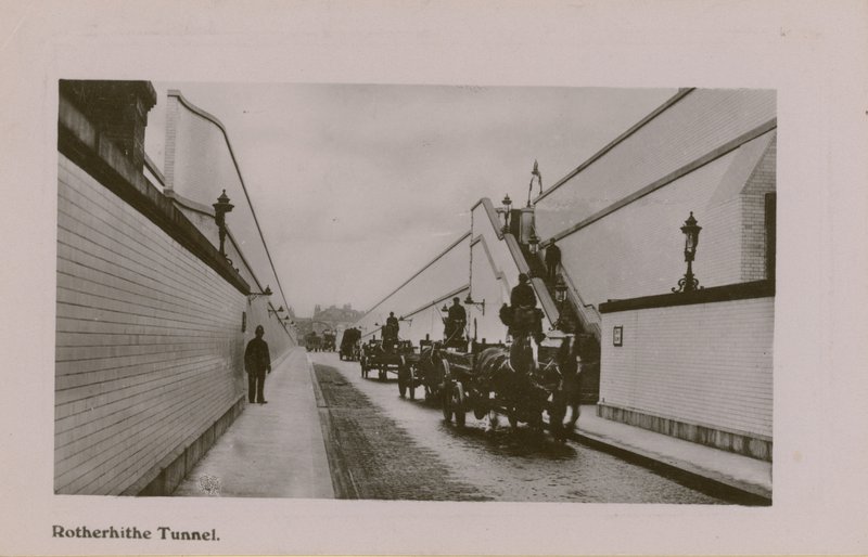 Rotherhithe Tunnel door English Photographer