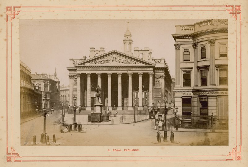 Royal Exchange, Londen door English Photographer