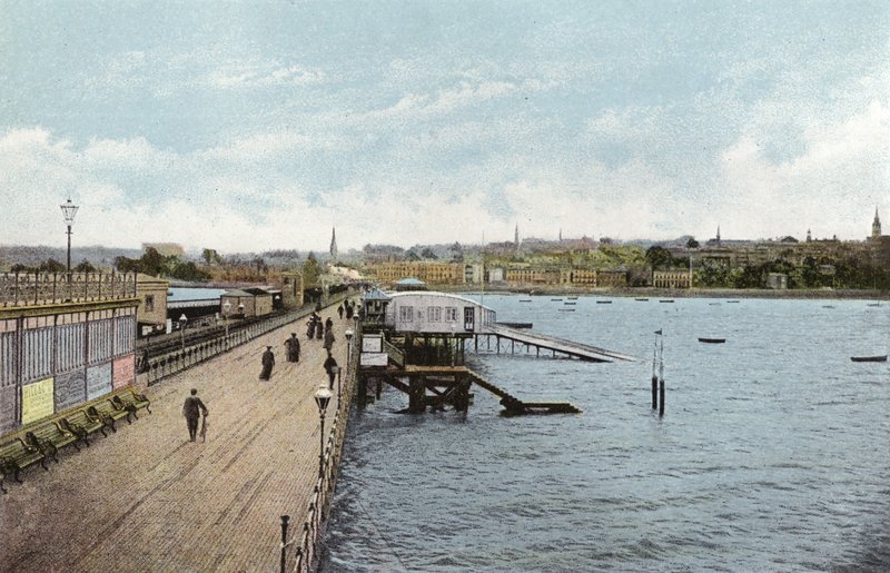 Ryde, vanaf de Pier door English Photographer