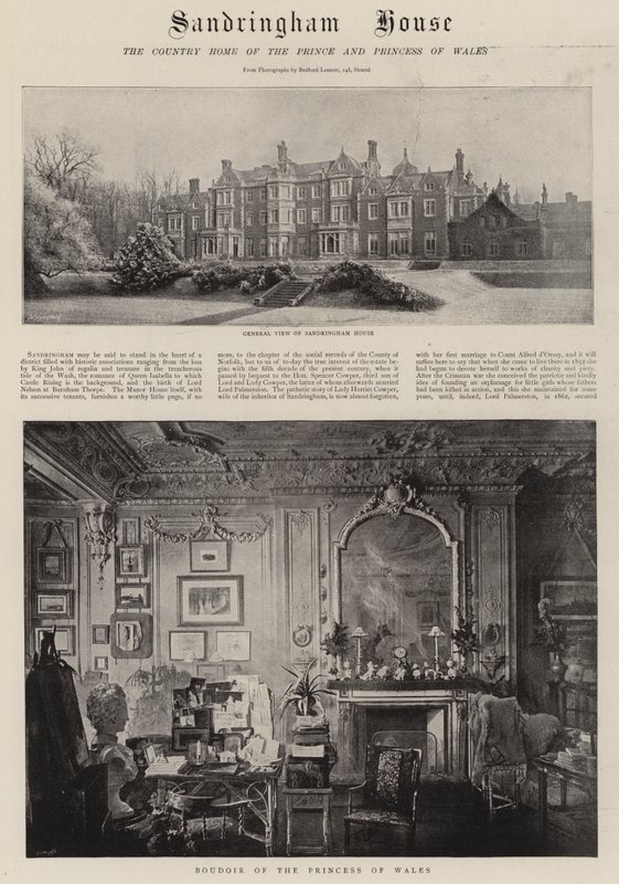 Sandringham House door English Photographer