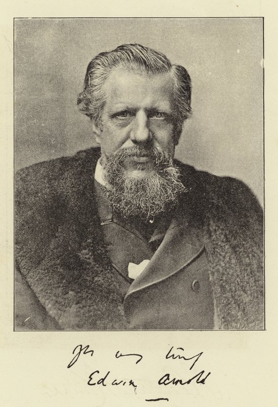 Sir Edwin Arnold door English Photographer
