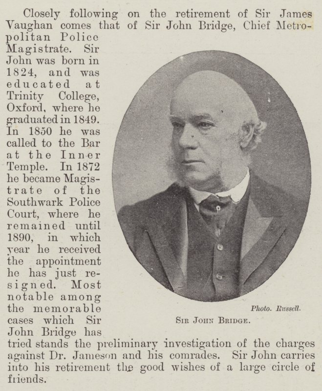 Sir John Bridge door English Photographer