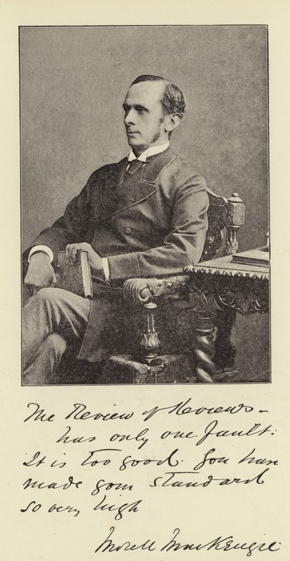 Sir Morell Mackenzie door English Photographer