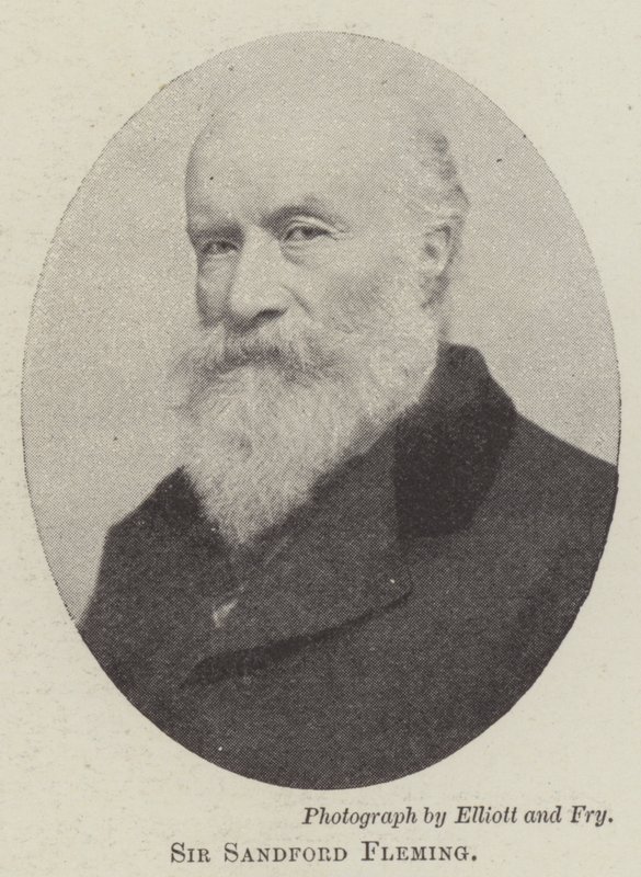 Sir Sandford Fleming door English Photographer