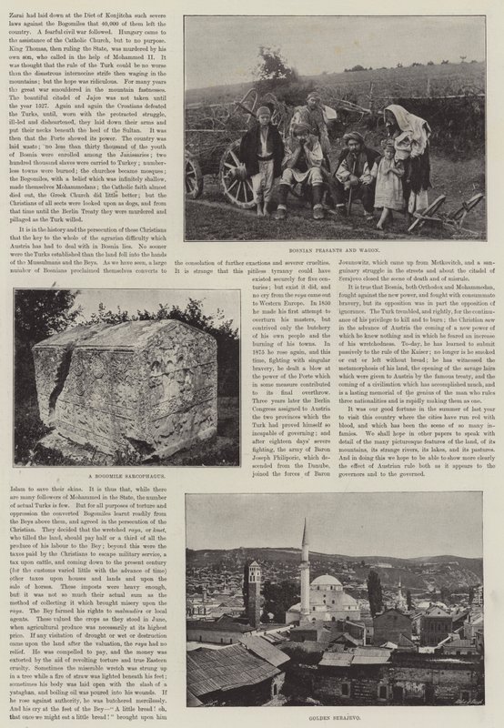 Schetsen van Bosnië door English Photographer