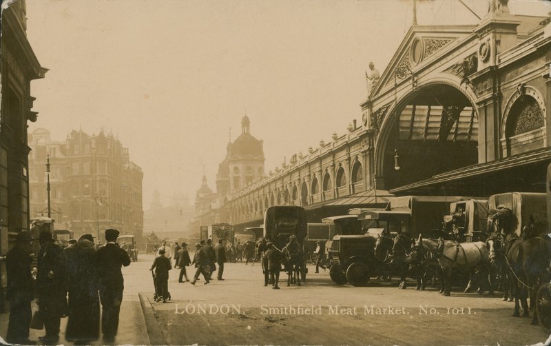 Smithfield Vleesmarkt, Londen door English Photographer