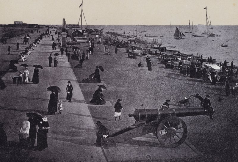 Southsea Strand door English Photographer