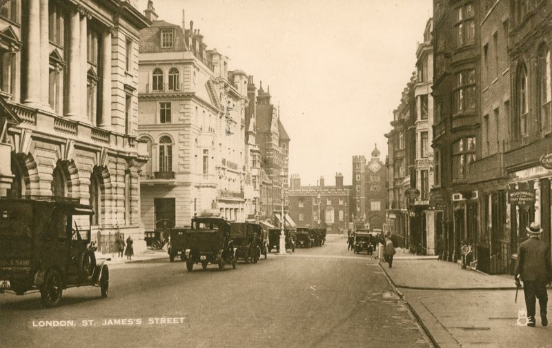 St Jamess Straat, Londen door English Photographer