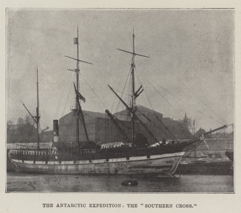 De Antarctische Expeditie, de Southern Cross door English Photographer
