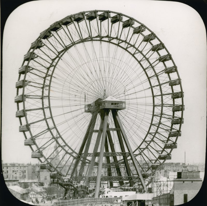 Het Grote Wiel, Earls Court; Londen door English Photographer