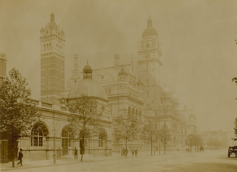 Het Imperial Institute, South Kensington, Londen door English Photographer