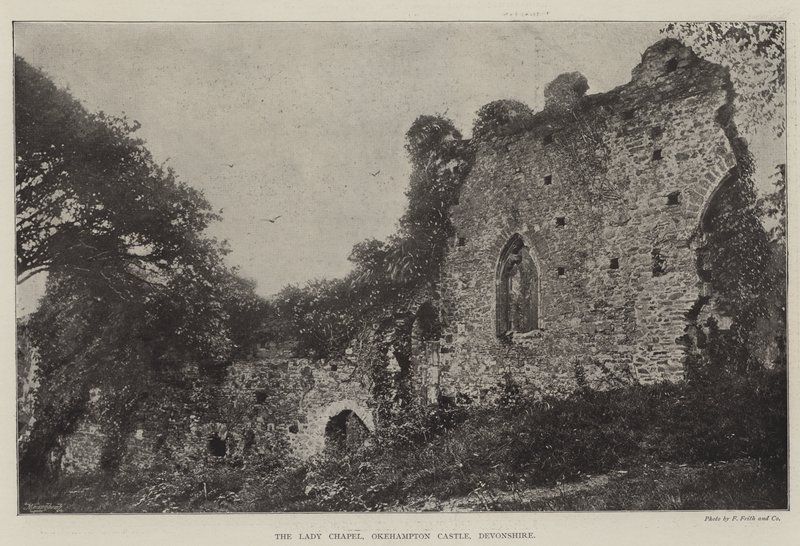 De Mariakapel, Kasteel Okehampton, Devonshire door English Photographer