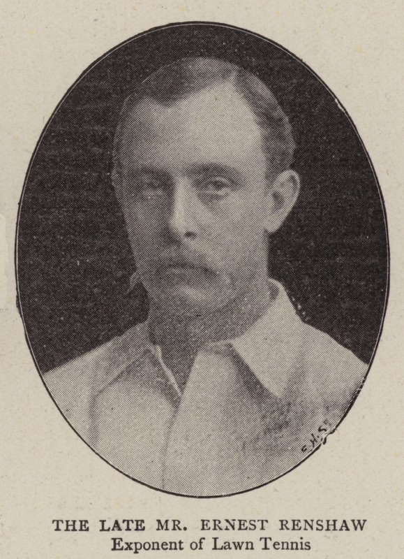 De overleden Mr. Ernest Renshaw door English Photographer