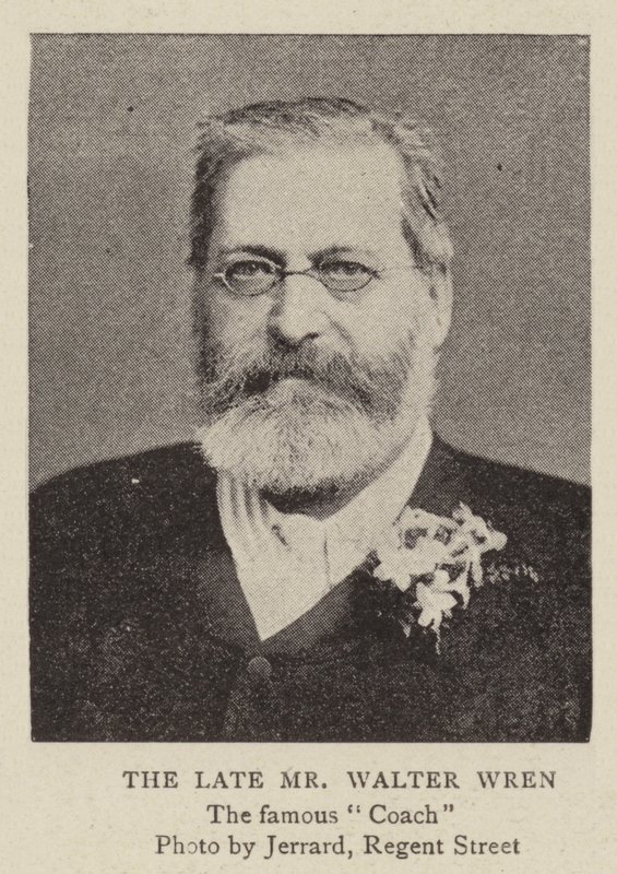 De overleden Mr Walter Wren door English Photographer