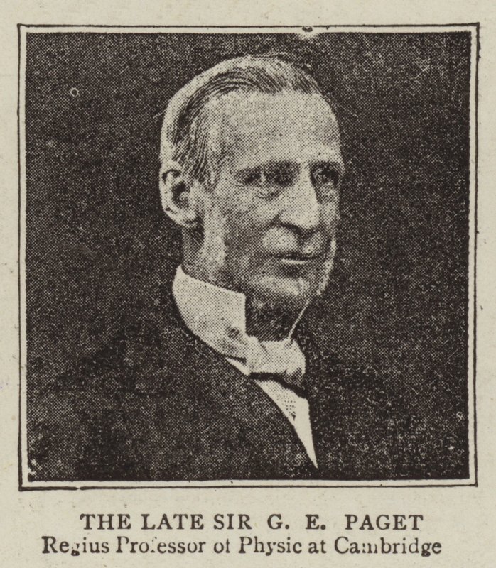 De Wijlen Sir G E Paget door English Photographer