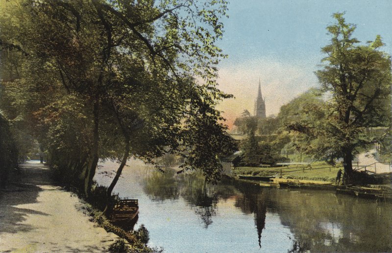 De Lovers Walks, Matlock door English Photographer