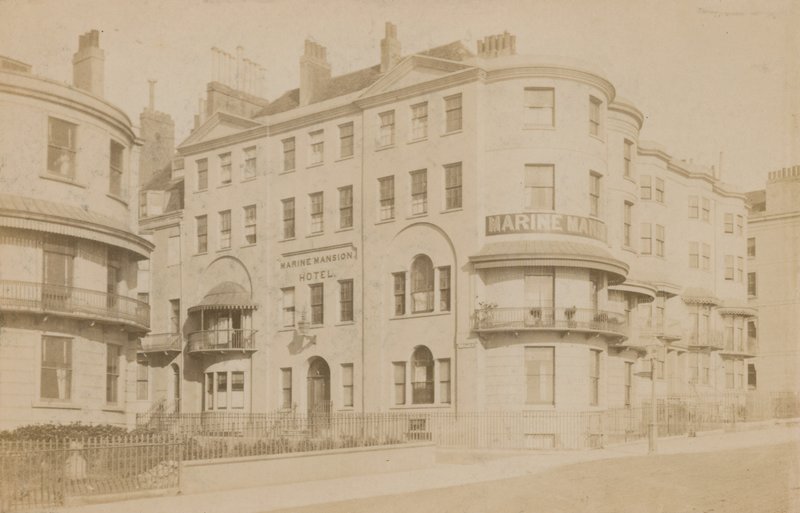 Het Marine Mansion Hotel in Brighton door English Photographer