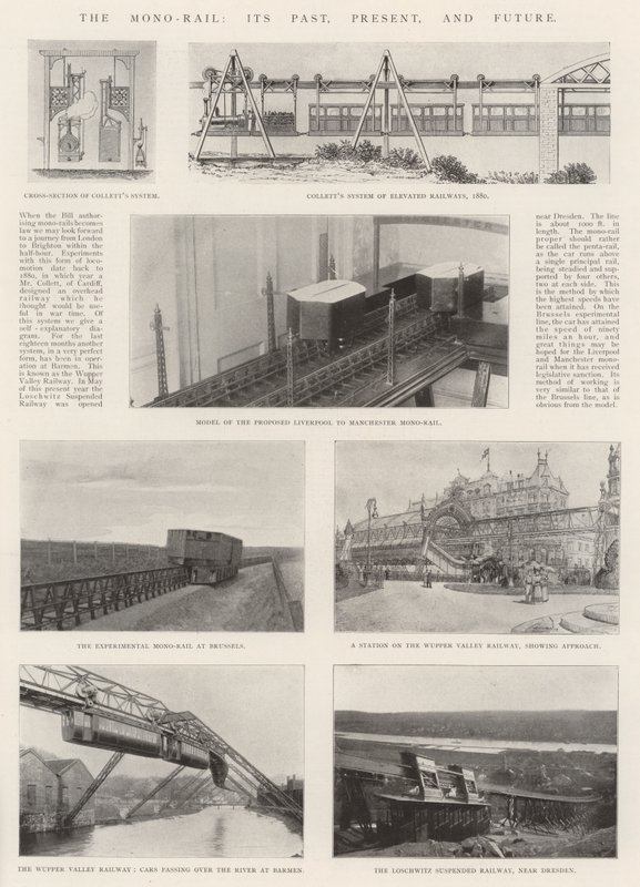 De Mono-Rail, zijn Verleden, Heden en Toekomst door English Photographer