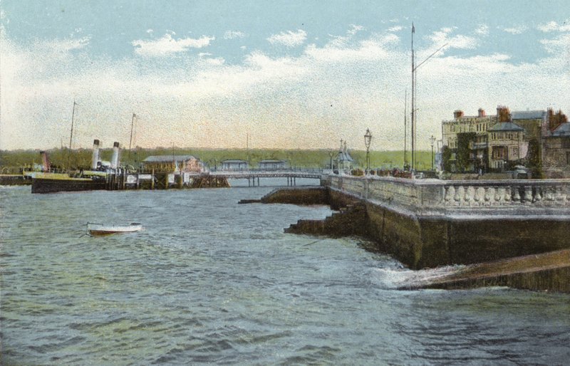 De Pier, Cowes door English Photographer