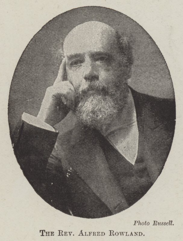 De Eerwaarde Alfred Rowland door English Photographer