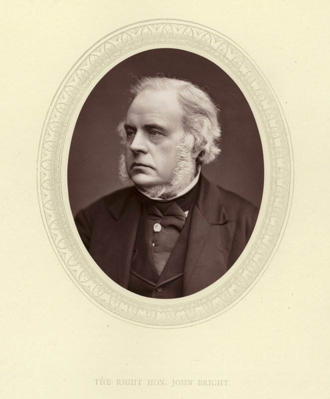 De Zeer Eerwaarde John Bright door English Photographer