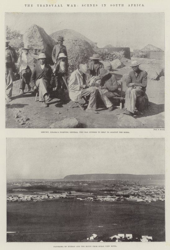 De Transvaal Oorlog, scènes in Zuid-Afrika door English Photographer