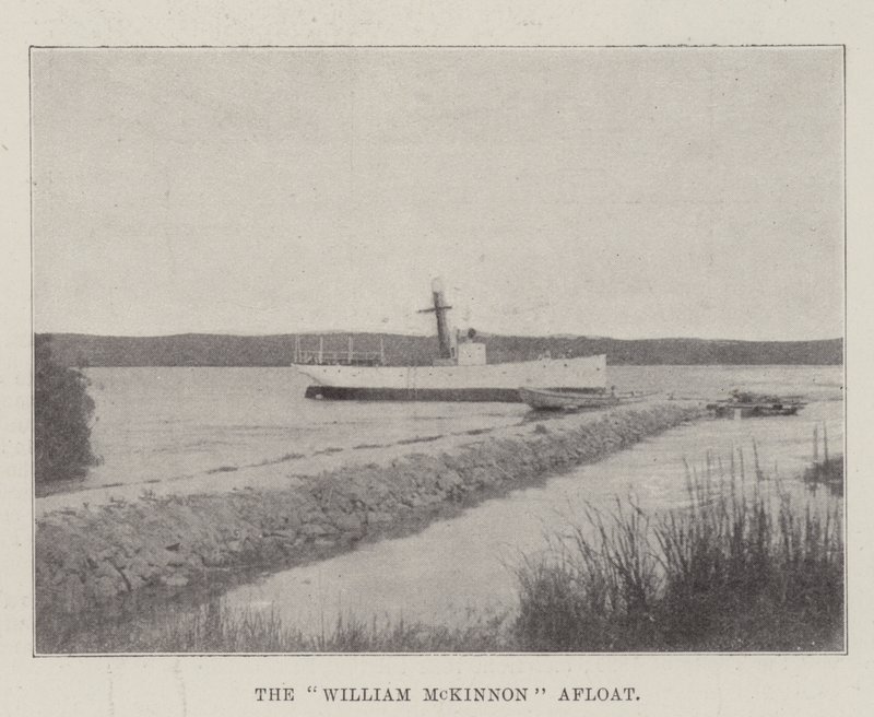 De William McKinnon te water door English Photographer