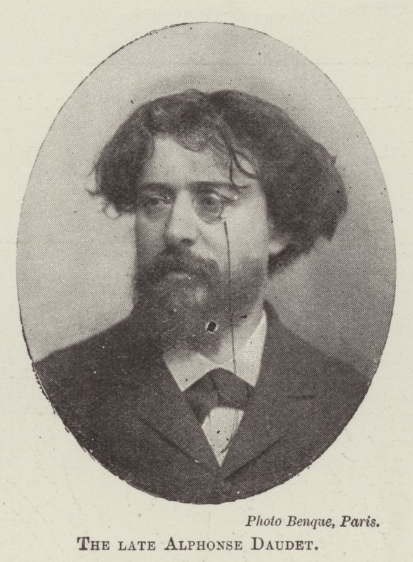 De wijlen Alphonse Daudet door English Photographer