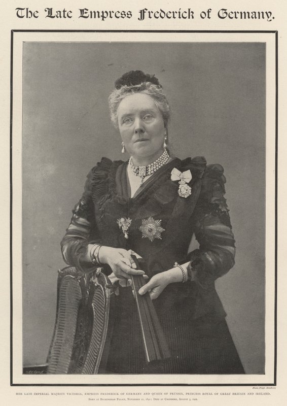 De Wijlen Keizerin Frederick van Duitsland door English Photographer