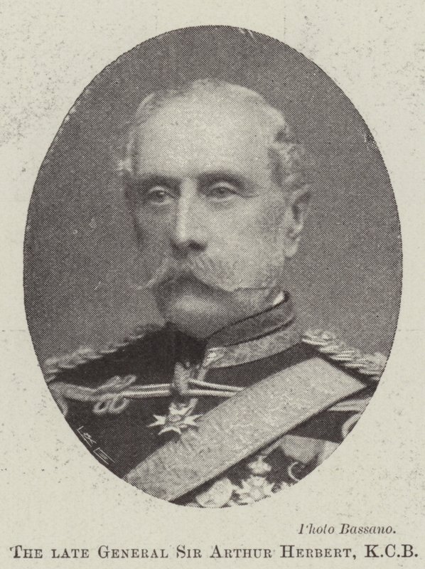 De wijlen generaal Sir Arthur Herbert, KCB door English Photographer
