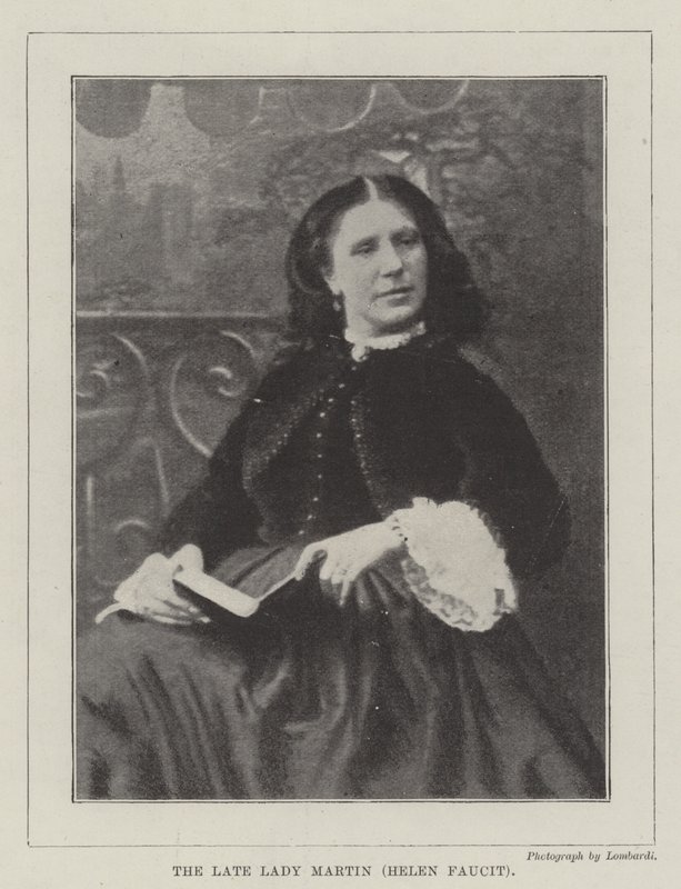 De wijlen Lady Martin (Helen Faucit) door English Photographer