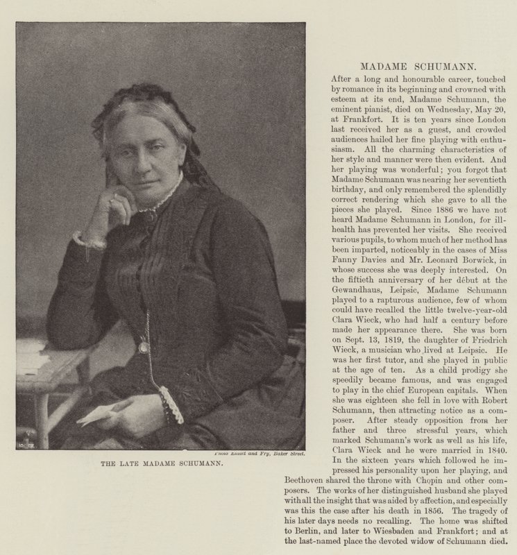 De wijlen Madame Schumann door English Photographer