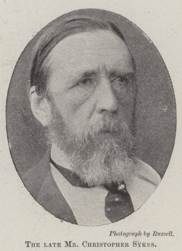 Wijlen de Heer Christopher Sykes door English Photographer